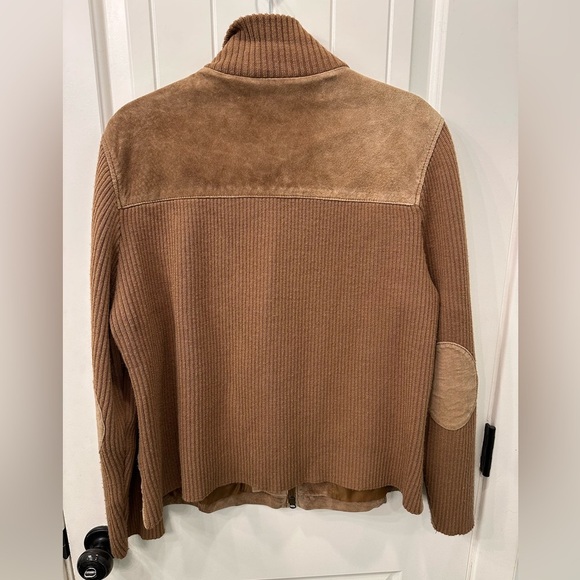 Covington Tan Suede Jacket with Ribbed Collar Vintage Y2K Excellent Condition - Picture 5 of 5